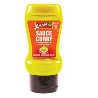 Ayam Sauce Curry Squeezy 245Gx8