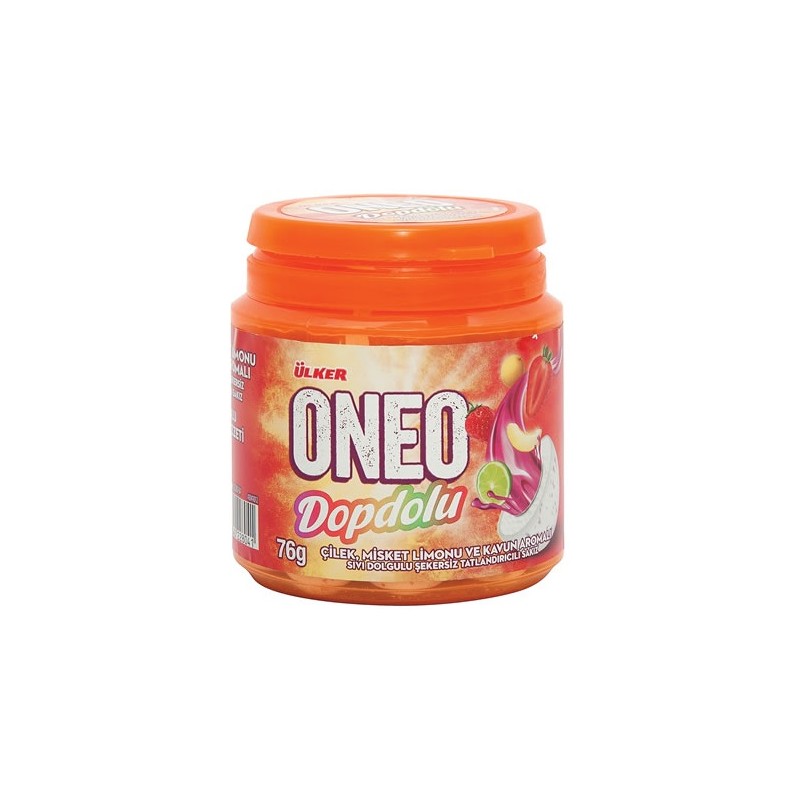 Oneo Dopdolu Cilek Misketlimon Kavun Jar Sakiz 76G X12