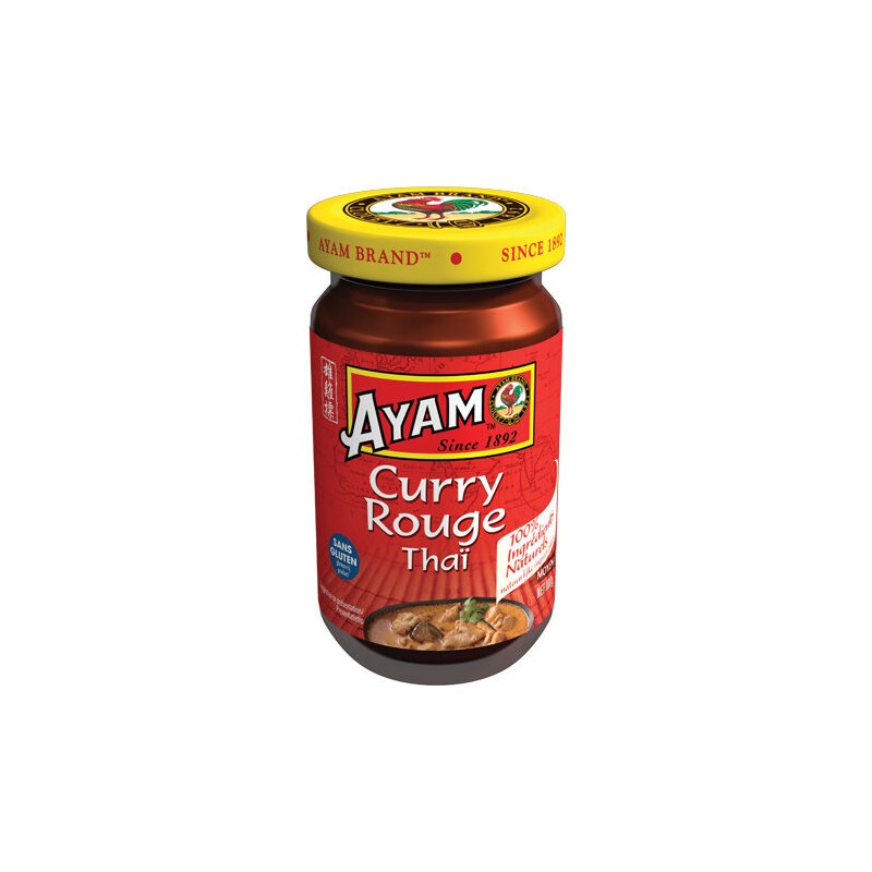 Ayam  Pate De Curry Rouge 100 Gr X 12