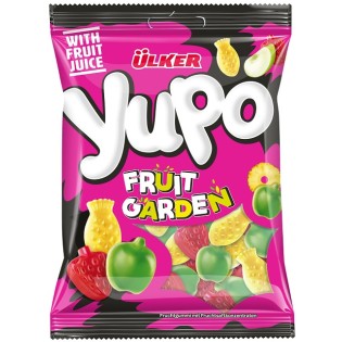 Yupo Jelly Mix Fruits 80G Poset 24X1 24