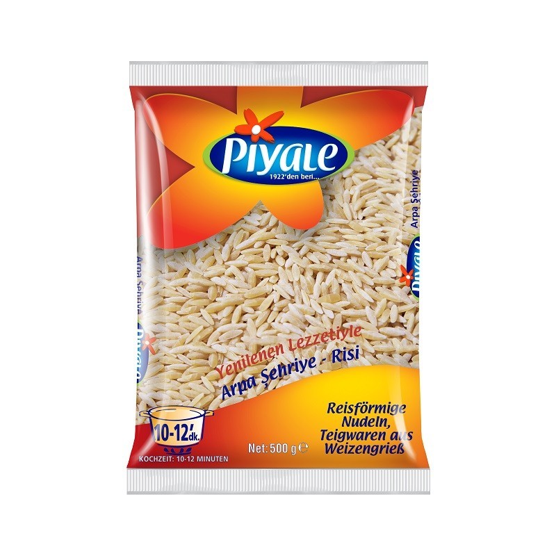 Piyale Pates Arpa Şehriye - Pack de 20 x 500g