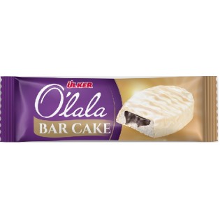 Olala Beyaz Cikolata Kaplamali Bar Kek 40 Gr 24X6 144