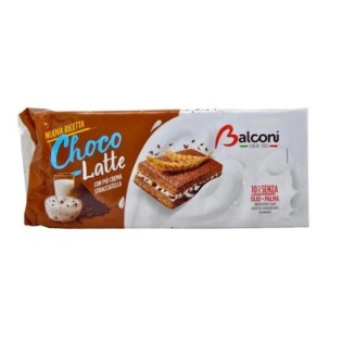 Balconi Choco & Latte - Gâteaux Moelleux x 15 Unités