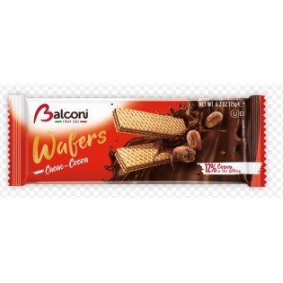 Gaufrettes au cacao Balconi - Pack de 24 pièces