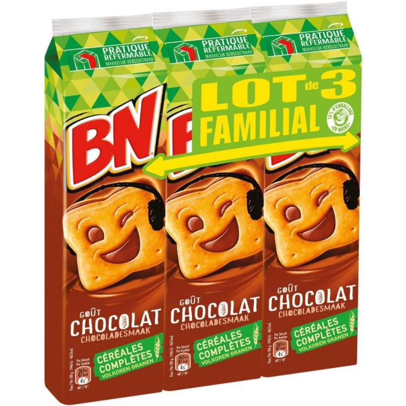 Bn 48 Gout Chocolat (Lot De 3) 855Gx6