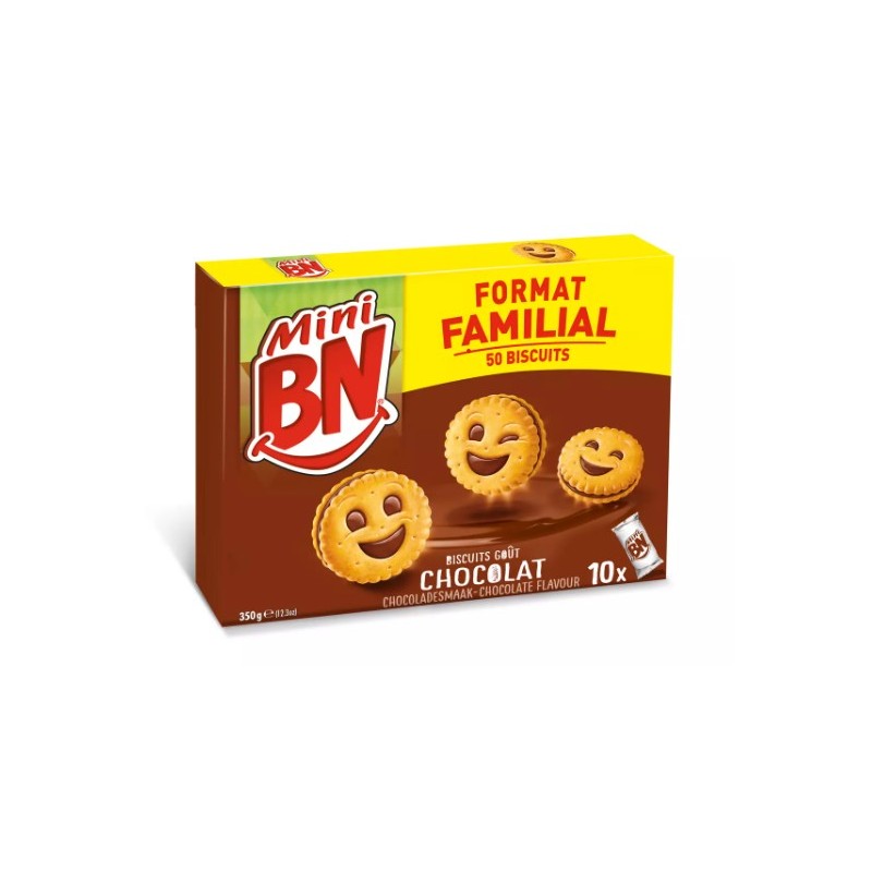 Bn Mini  Gout Chocolat Familial (10 Pochons) 350Gx8