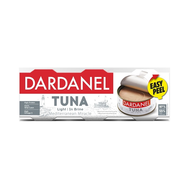 Dardanel Light Ton Baligi 3X75G 16X1 16