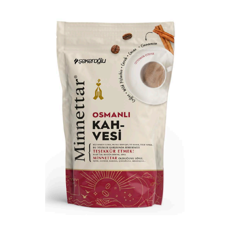 Minnettar (Ottoman) Osmanli Kahvesi Doypack 165Grx12