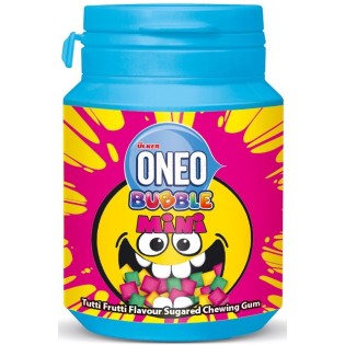 Oneo Bubble Mini Tutti Frutti Sekerli Sakiz 60Gx20