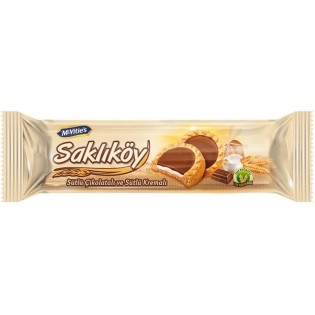 Biscuits Crème Chocolat & Lait Sakliköy - Lot de 18