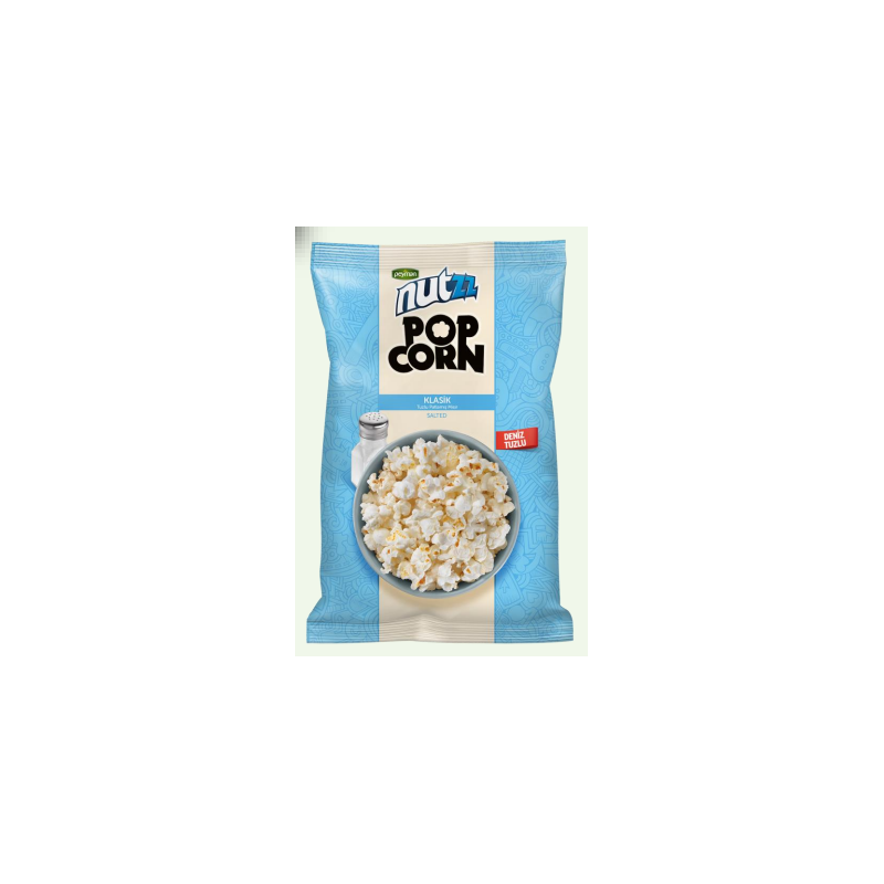 Nutzz Popcorn Klasik Salé - Pack de 20