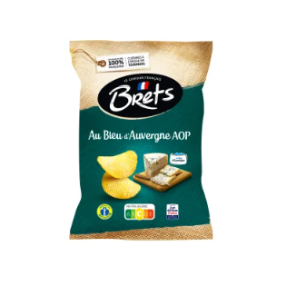 Chips Bret's Bleu d'Auvergne - Pack de 10