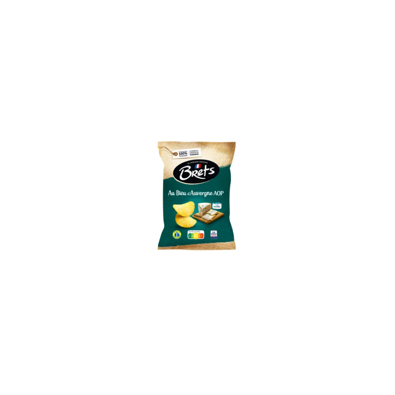 Chips Bret's Bleu d'Auvergne - Pack de 10