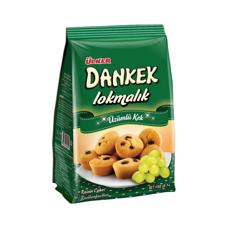 Pack de 10 Biscuits Dankek Lokmalik Raisin - Halal