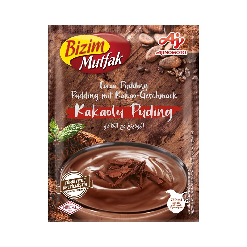 Bizim Mutfak Kakaolu Toz Puding 143G 12X2 24