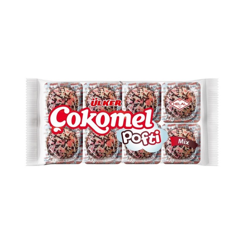 Cokomel Pofti Mix - Biscuits Halal (Pack de 10)