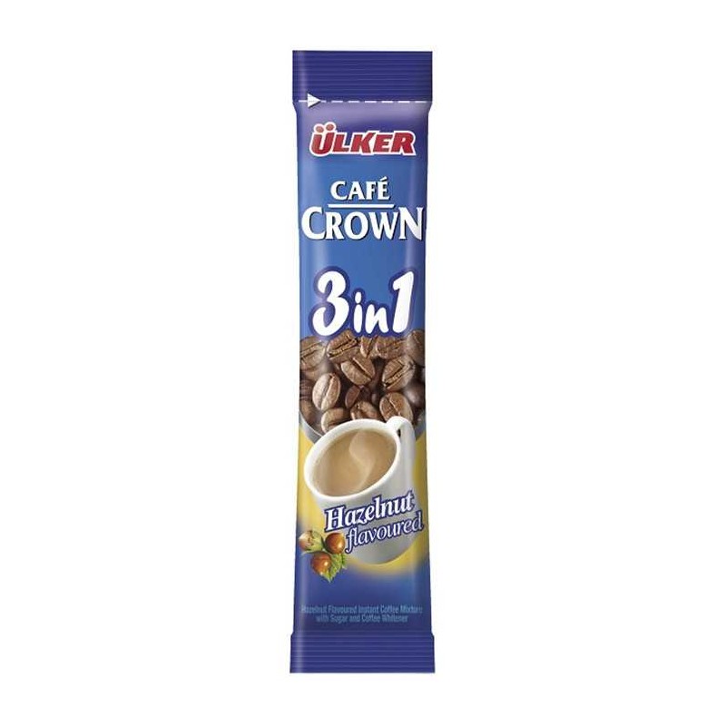 Cafe Crown 3 En 1 Findik 18Gr (40X4 )