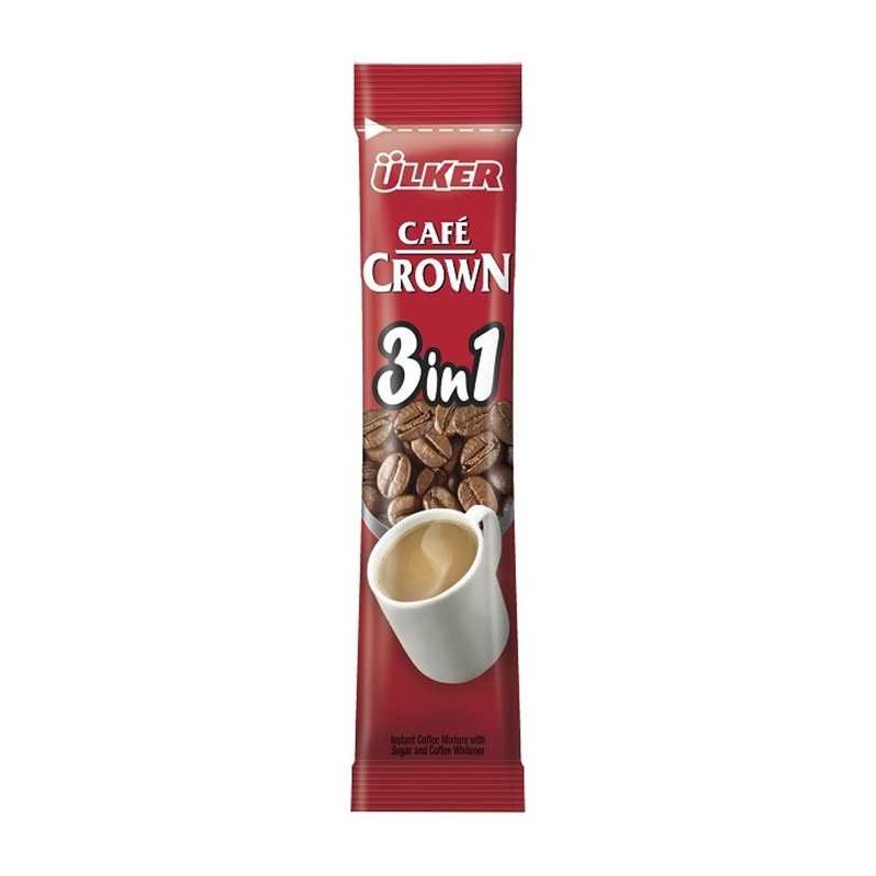 Café Crown 3 en 1 Nature - Boîte de 40 sachets