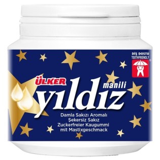 Yildiz Damla Sekersiz Sakiz Jar 76G 12X1