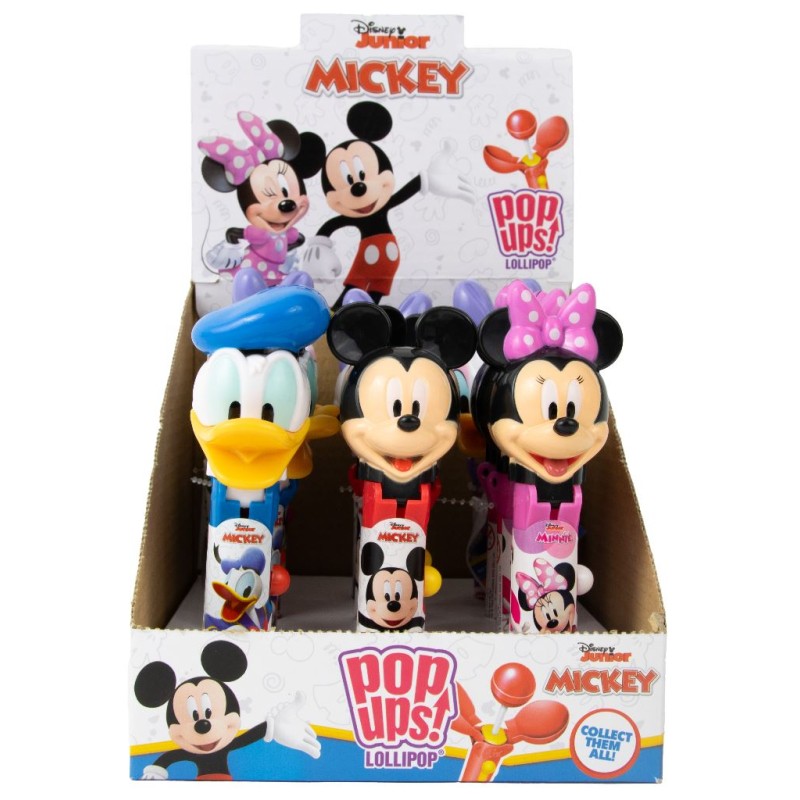 Disney Mix Pop Ups Lollipop Dis Jr 10G 12X1