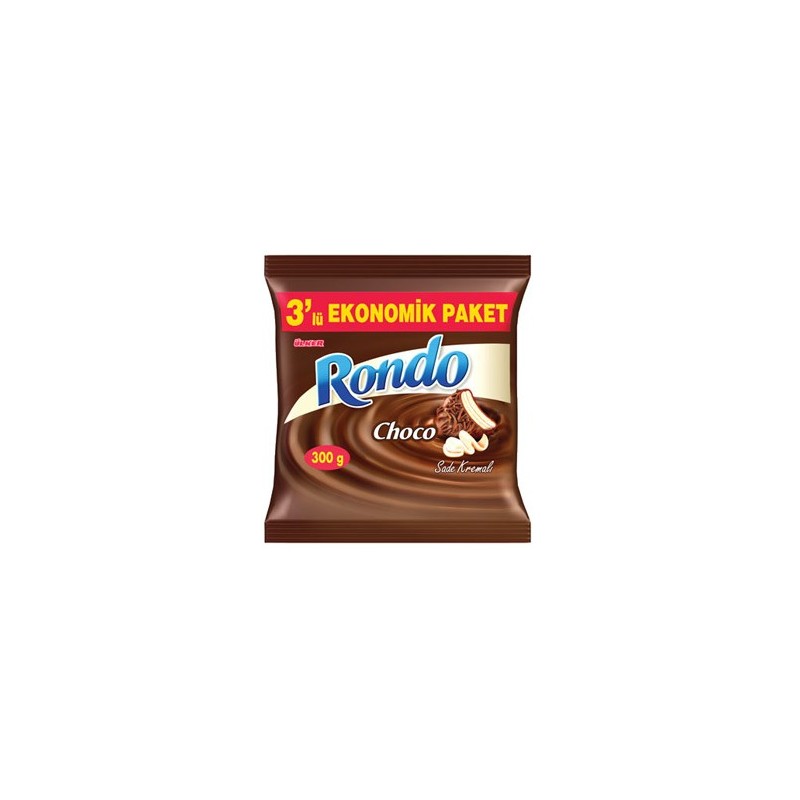 Biscuits Rondo Cikolata Vanille - Pack de 12 - Halal