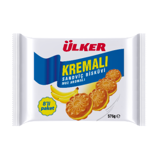 Biscuits Halal à la Crème de Banane - ULKER Mutz