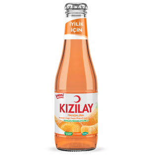 Eau Minérale Aromatisée Kızılay Mandarine - Lot de 24