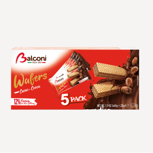 Balconi Gofret Cacao Par 5X45G 225Gr (20X1)