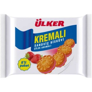 Ulker Cilek (Fraise) Kremali 8X61G 8X1 1