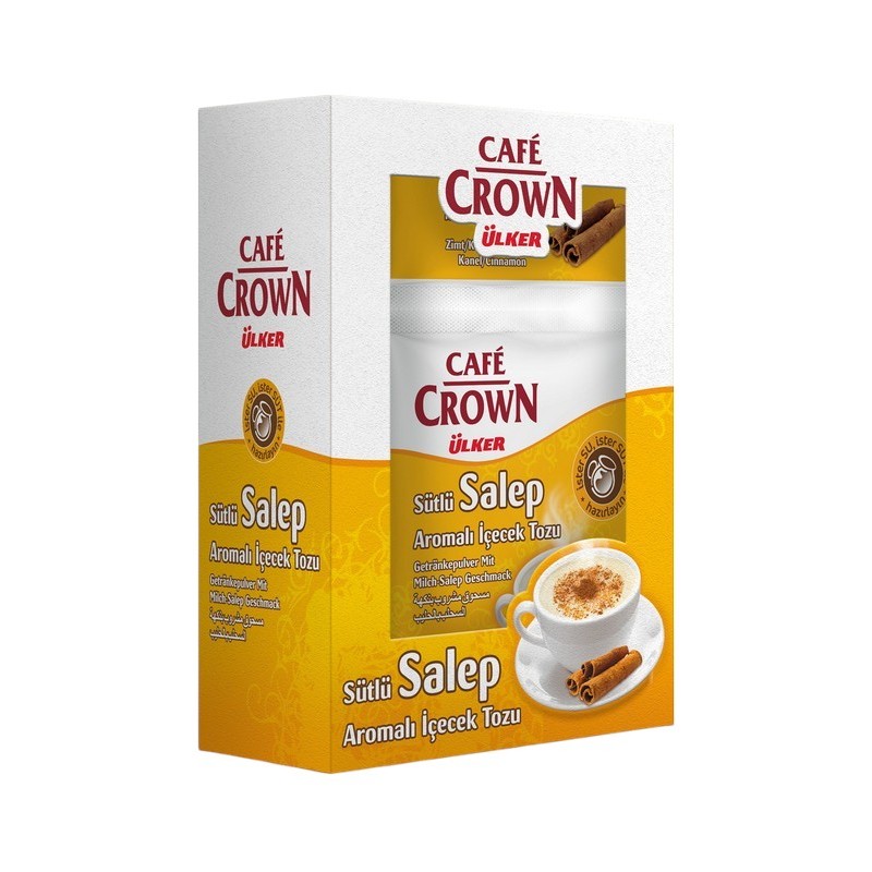 Cafe Crown Salep 120Gx24