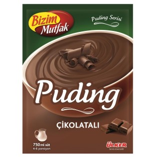 Bizim Mutfak Cikolatali Toz Puding 107G 12X2 Stock