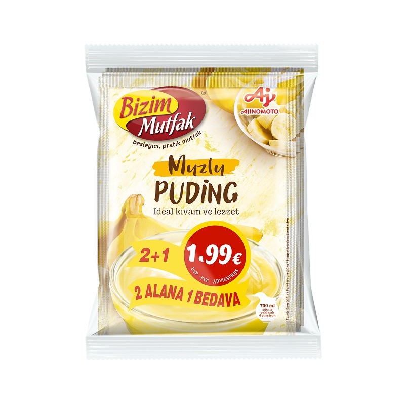 Bizim Mutfak Muzlu Puding X24