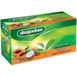 Dogadan Yesil Cay Papaya Coconut Bitki Cayi X12