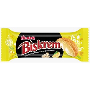 Biskrem Limon Kermali Beyaz Cik. Biskuvi 94,5G 18X1 18