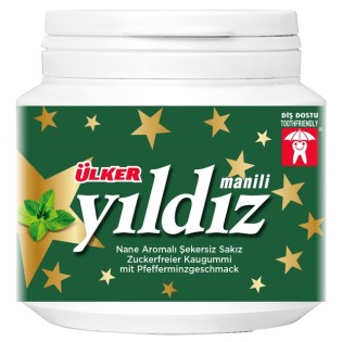 Yildiz Naneli Sekersiz Sakiz Jar 76G 12X1 12