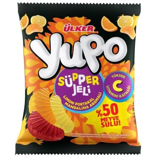Yupo Supper Jeli C Vitaminli Meyve Sulu 64G (24X1 24)