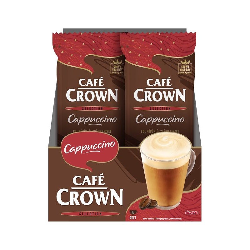 Cafe Crown Selection Cappuccino (140Gx10)  X10