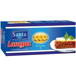 Santa Sophia Lasagna Tirtikli 400G (16X1 16