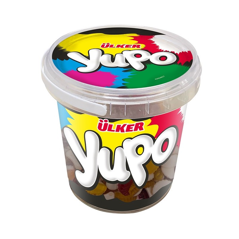 Yupo Jelly Slice Mix Kopuklu Kova 180G (24X1 24)