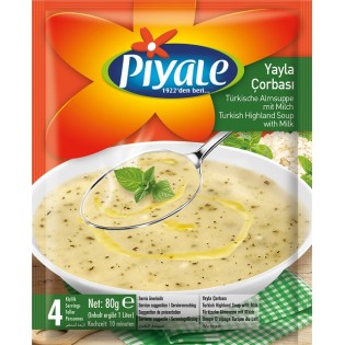 Piyale Turkish Yayla Corbasi Soup 80G (12X6 72)