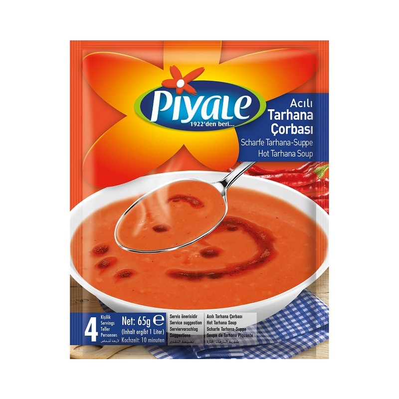 Piyale Hot Tarhana Soup 65G (12X6 72)