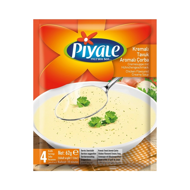 Piyale Cream Chicken Soup 62G (12X6 72)