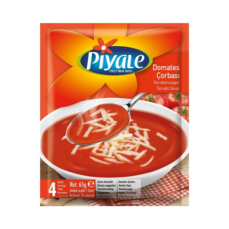 Piyale Tomato Soup 65G (12X6 72)