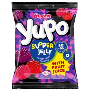 Yupo Supper Jeli B&D Vitaminli Meyve Sulu 64G 24X1 24