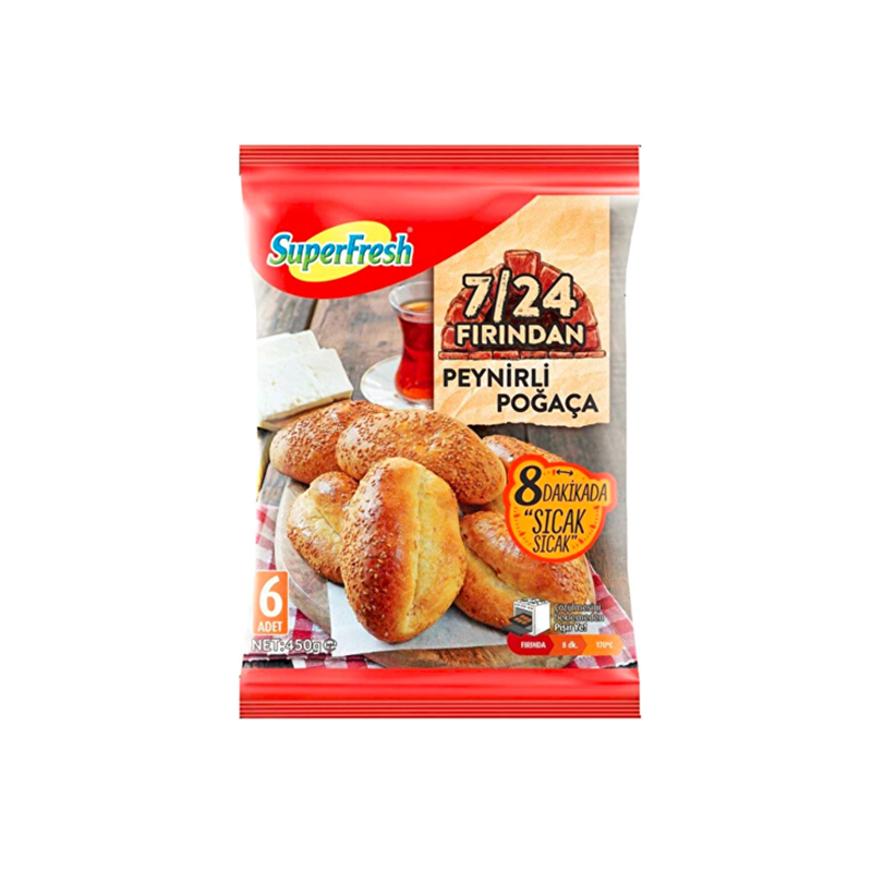 Sf Peynirli Pogca (Pains Brioches Au Fromage) 6X75G  16X1 16 Prix