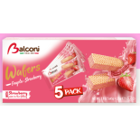 Balconi Wafers Fraise (5X45G) 225Gr X 20