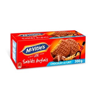 Bn Mc Vitie'S Sables Flocons Avoine Choco Lait300Gx12