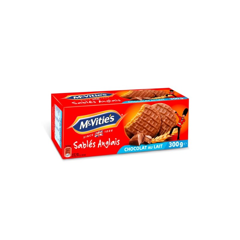 Bn Mc Vitie'S Sables Flocons Avoine Choco Lait300Gx12