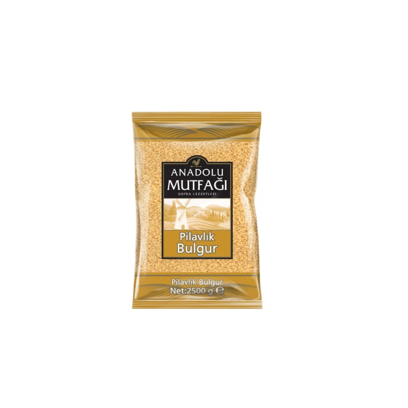 Anadolu Mutfagi Bulgur Pilavlik 2.5 Kg (6X1)