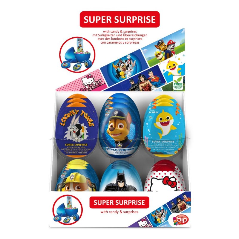 Bip License Mix Super Surprise 10 Gr 8X18